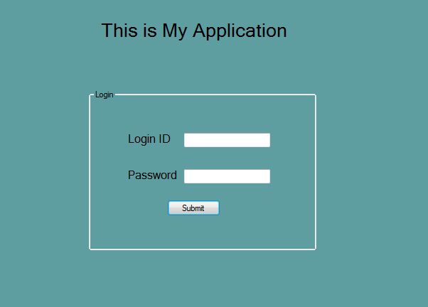 Run the application and see the form